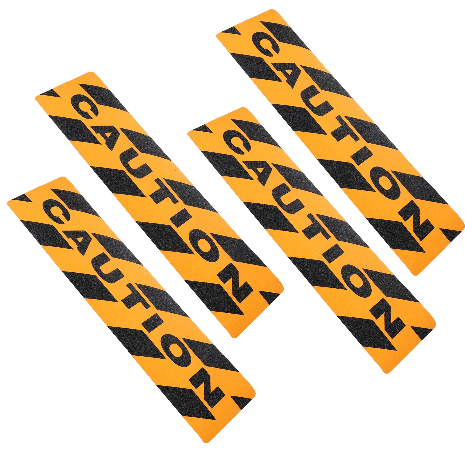 4pcs Anti-Slip Stickers Strong Adhesion Non-S Walkway Tape For Stairs Self-Adhesive Strips Decals Outdoor Use