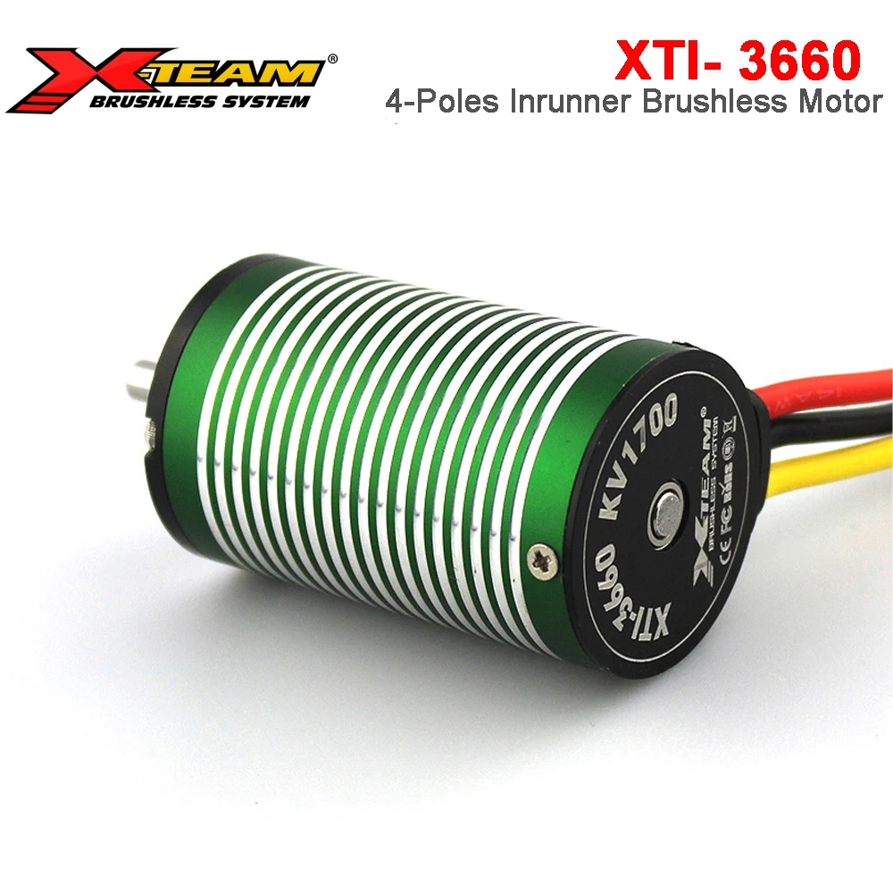 X-TEAM 3660 serie 1900KV 2100KV 2400KV 2700KV motore Brushless per 1/8 Buggy Monster Car 500-650mm RC Boat 80mm EDF