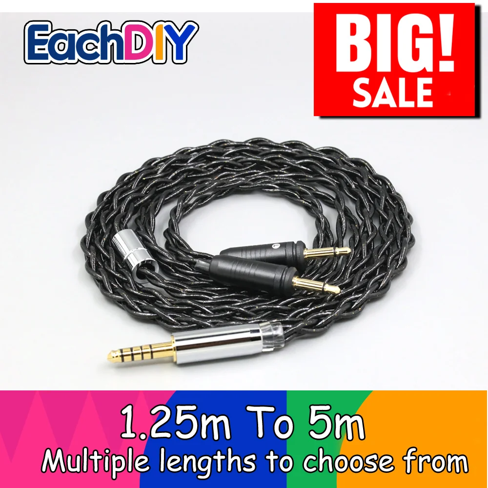 

99% Pure Silver Palladium Graphene Floating Gold Cable For Focal Clear Elear Elex Elegia Stellia Celestee Radiance LN008333