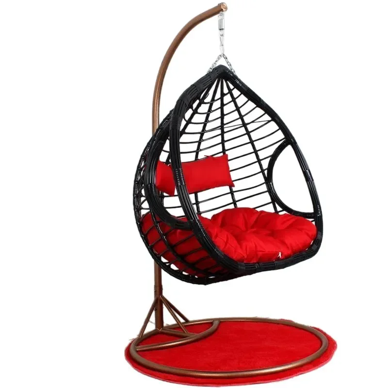 

Hanging Basket Cradle Garden Double Hanging Chair Household, Balcony Indoor Nest Hammock Rattan Chair, Rocking Rocking Chair