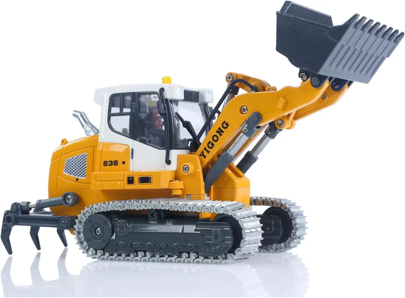 1/50 Radio Control Excavator K970 Electric RC Loader LR636 Dump Truck Model T14R Construction Vehicle Lights Sounds Unit for Age
