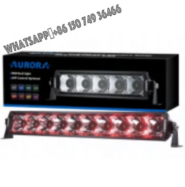 

Hot Sale Aurora Patent Screwless Dual Row Car Led Light Bar Double Row Truck Off Road Lights Led Light Bar