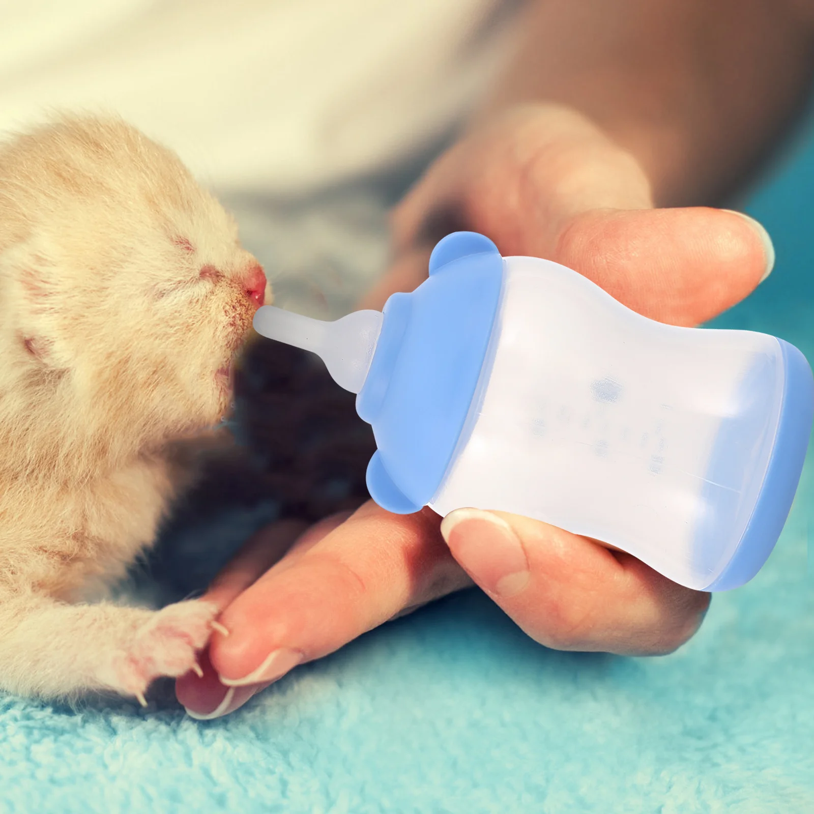 

Feeder Bottle Premium Material Workmanship Safe Pets Easy Feed Puppy Kitten Nursing Container Puppy Bottles for Nursing