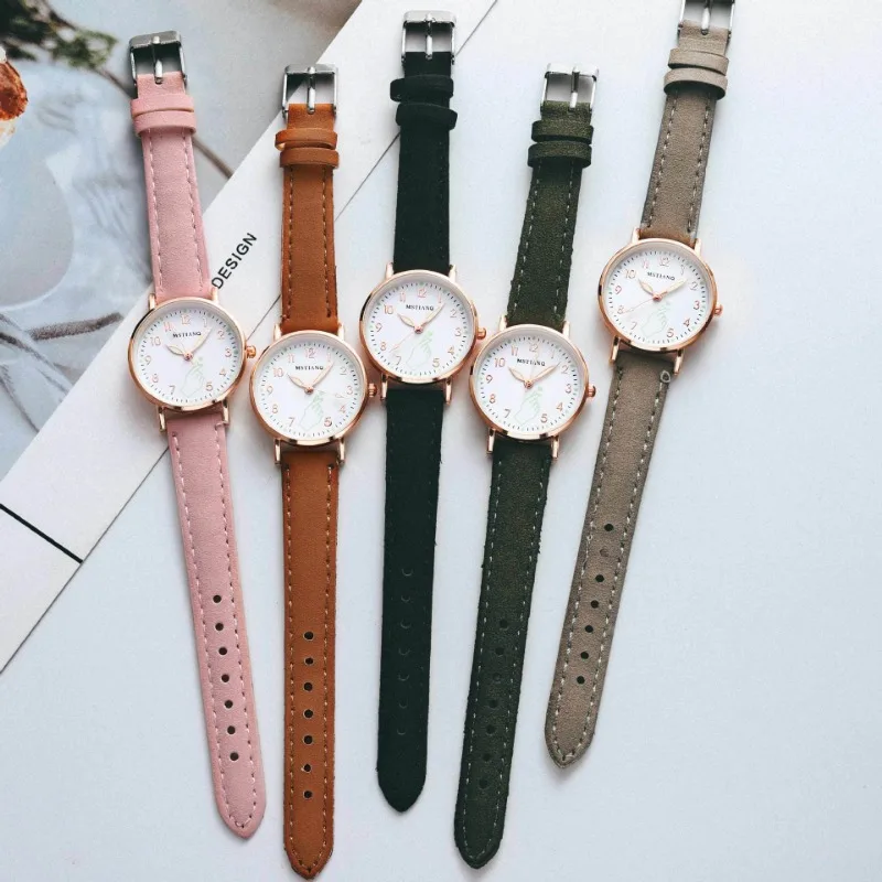 Luminous Women's Watches Night Glowing Small Dial Finger Heart Ladies Wristwatches Fashion Quartz Watch Gifts Relógios Feminino