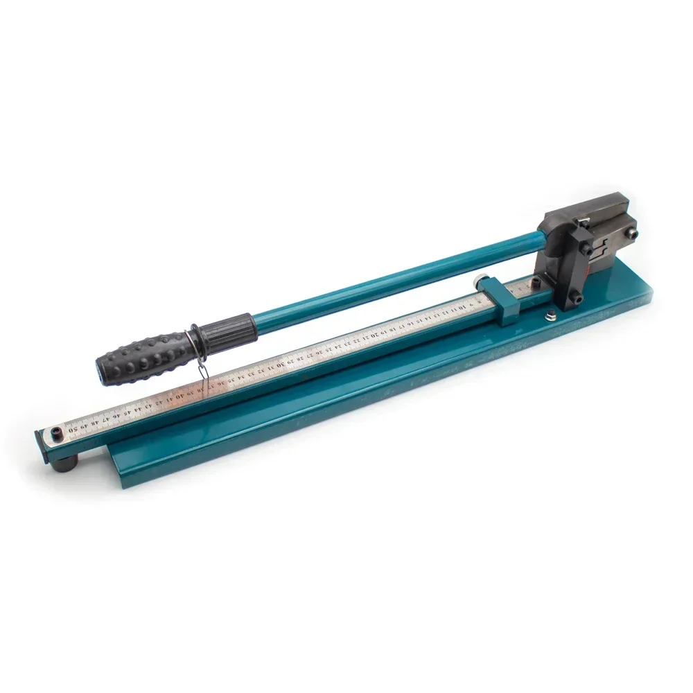 DC-35 Manual DIN Rail Cutter Double Slot Steel And Aluminum Rail Cutting Machine With Positioning Pin And Graduation Ruler