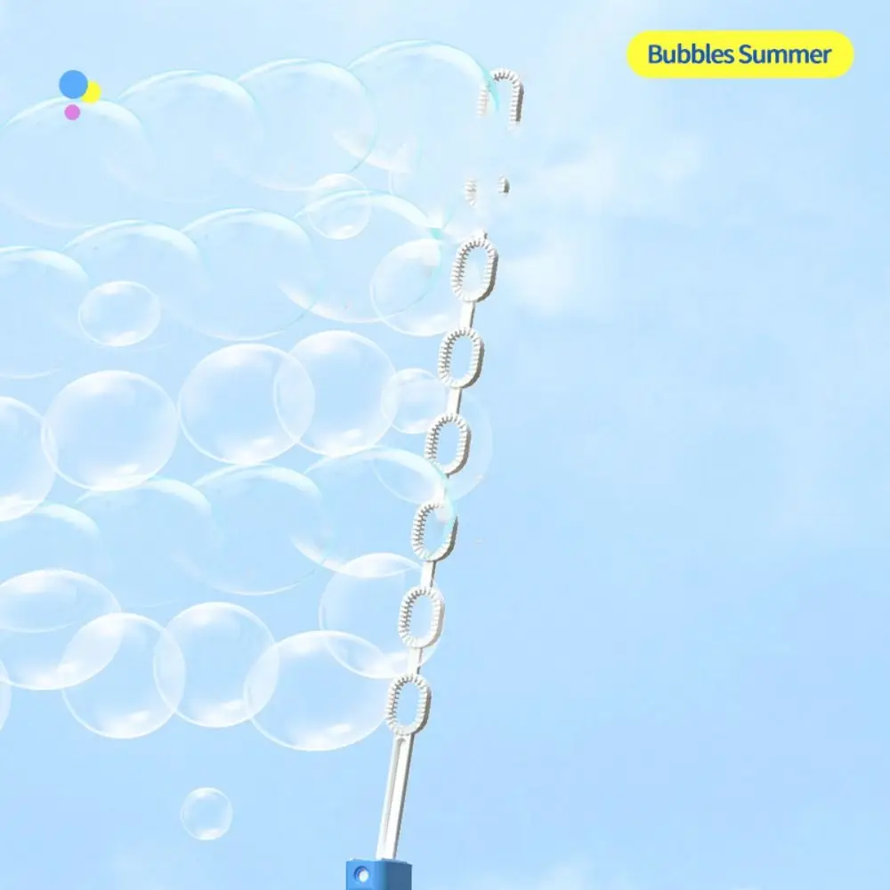 36 Holes Bubble Stick 5 Claws Shaped Soap Blowing Children's Bubble Wand Tube Toy Fully Manual Big Bubble Wands Outdoor Activity