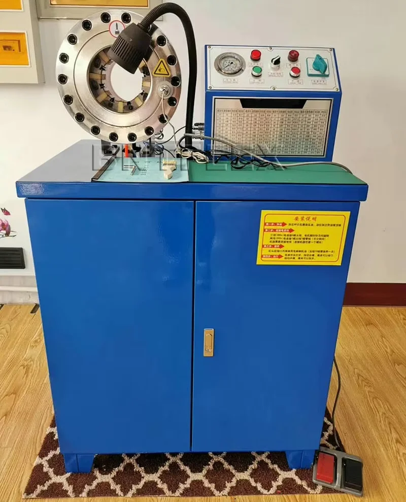 2 inch hose crimping machine 220v electric BNT68 Hydraulic crimper with 10 sets of dies