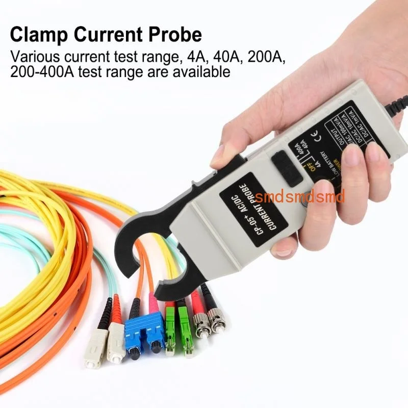 CP-05 Oscilloscope AC/DC Clamp Current Probe Tester 200KHz 400A Clamp Current Tester Oscilloscope Parts