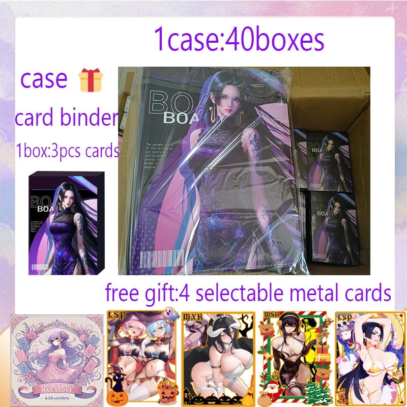 New Goddess Collection Card Sweet Talk Hobby Waifu Card Hobby Anime Doujin CCG Card Booster Box Personal Colletion Toy Gifts