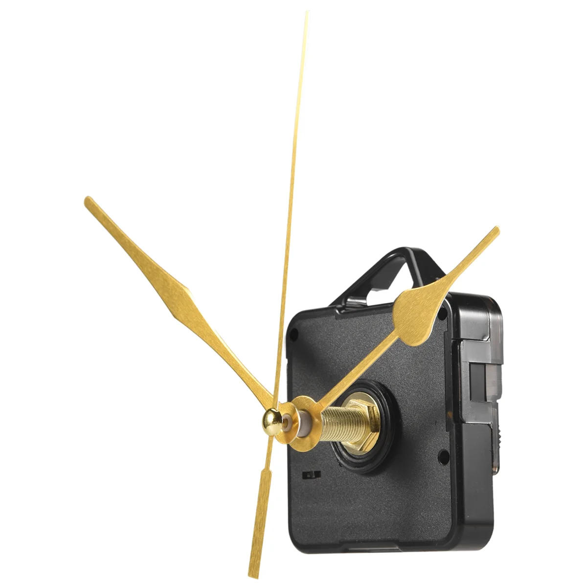 مجموعة آلية حركة ساعة الحائط ذاتية الصنع كوارتز غير موقوتة مع 3 استبدال أجزاء إصلاح الساعة الذهبية الصامتة