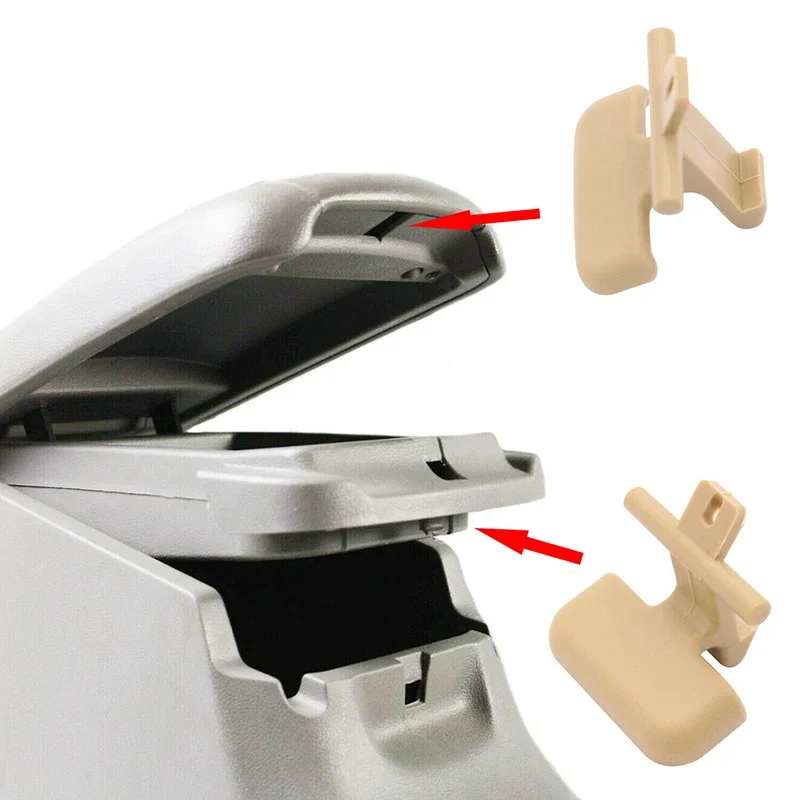 2Pcs Center Console Armrest Latch Clip for Hyundai Sonata 2009 2010 VV 846613K000 84662-3K000 Interior Accessories