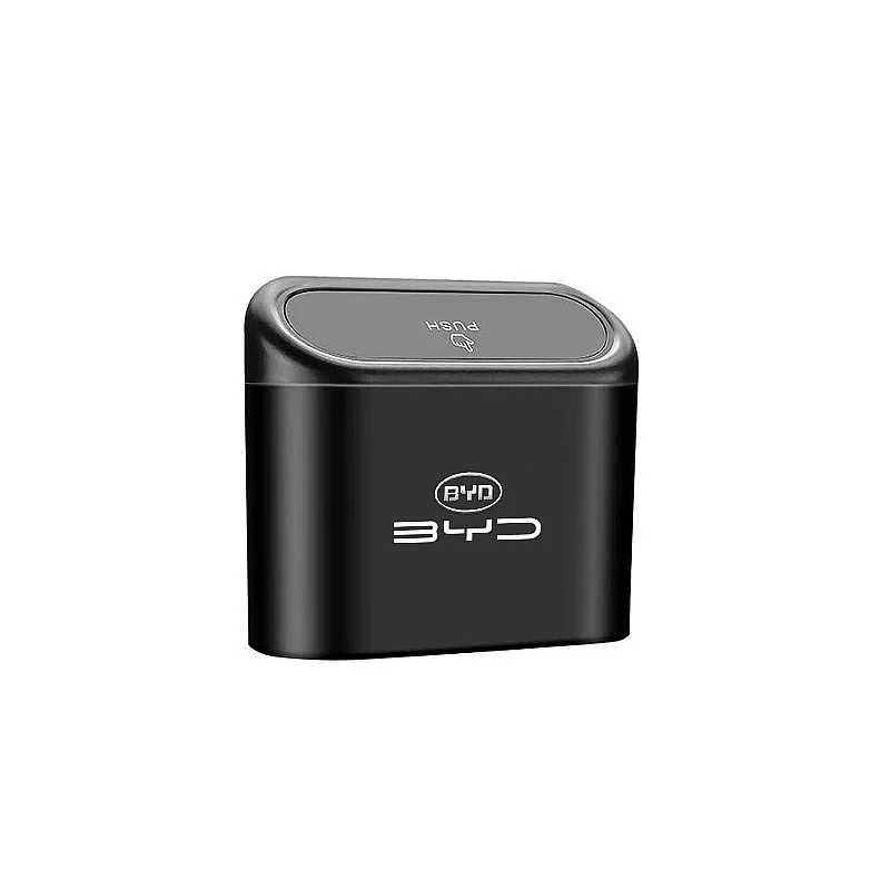Car Hanging Trash Can Waste Storage Box For BYD Atto 3 Seal Dolphin Han Tang Song Yuan Space‑Saving Interior Organizer Accessory