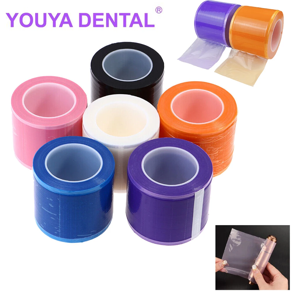 

1200pcs/roll Dental Protective Film Plastic Oral Isolation Membrane Dental Beauty Tatoo Accessory For Barrier Protecting