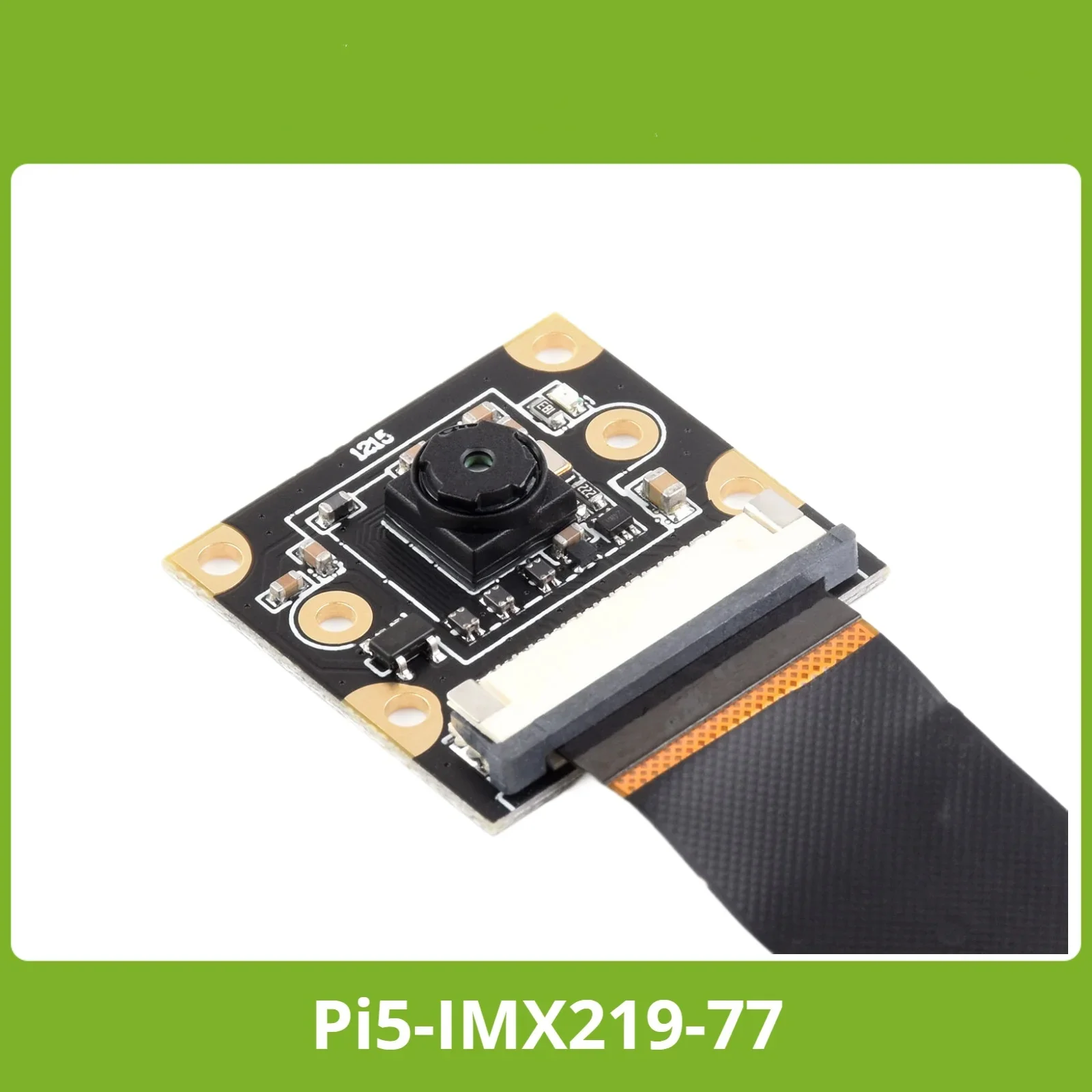 Waveshare IMX219 Camera Module For Raspberry Pi 5, 8MP, MIPI-CSI Interface, Options For 79.3° / 120° FOV, IMX219 Sensor