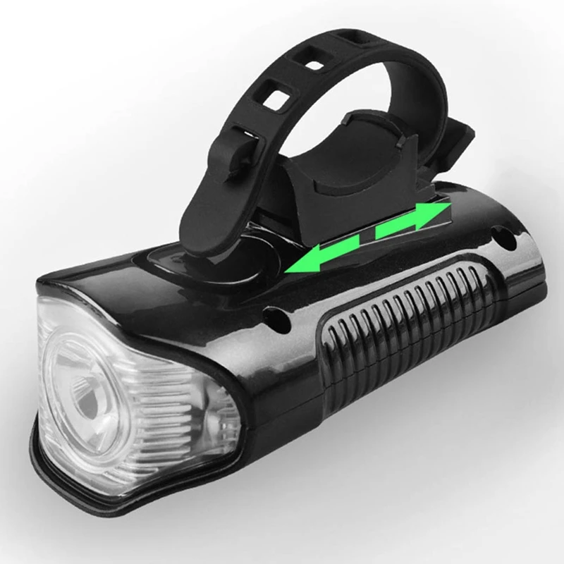 Night Cycling Light Cycling Flashlight Strong Light Front Lamp Waterproof USB Rechargeable With Horn Code Table