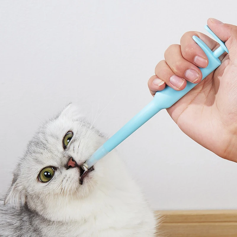 Medicine Feeder Handheld Multifunctional Pill Shooter Cat Dog Syringe Dispenser Medical Feeding Tool For Cats Dogs Pet Supplies