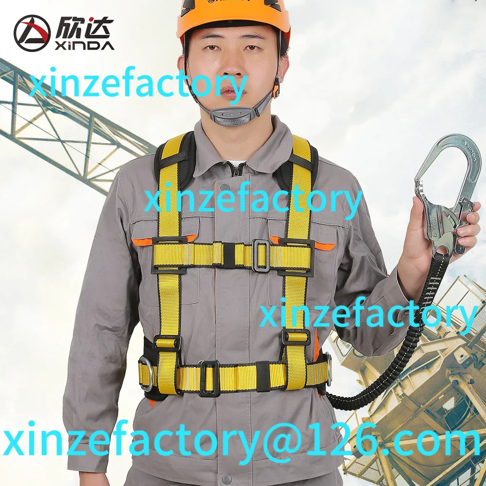 

Be suitable for Outdoor Fall Prevention High-altitude Safety Belt Safety Harness Wear-resistant Construction Set customizable