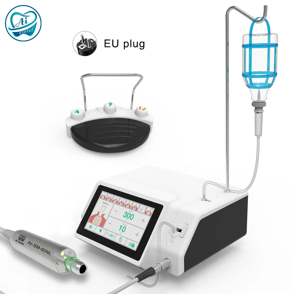 

AI Dental Implant Surgery System Engine LED Motor Bone Cutting 80Ncm For Polishing/Preparation/Extraction Treatment SM-80NL