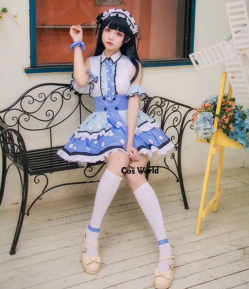 Love Live Sunshine Aqours Omoi yo Hitotsu Ni Nare MIRAI TICKET Takami Chika Ohara Mari Outfits Anime Customize Cosplay Costumes