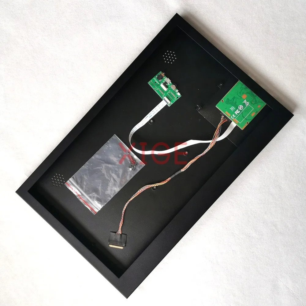 

For LTN156AT02/LTN156AT03 Laptop Panel LVDS 40 Pin 1366x768 15.6" TYPE-C Mini-HDMI USBC 3.0 Metal Case+Controller Board Kit DIY