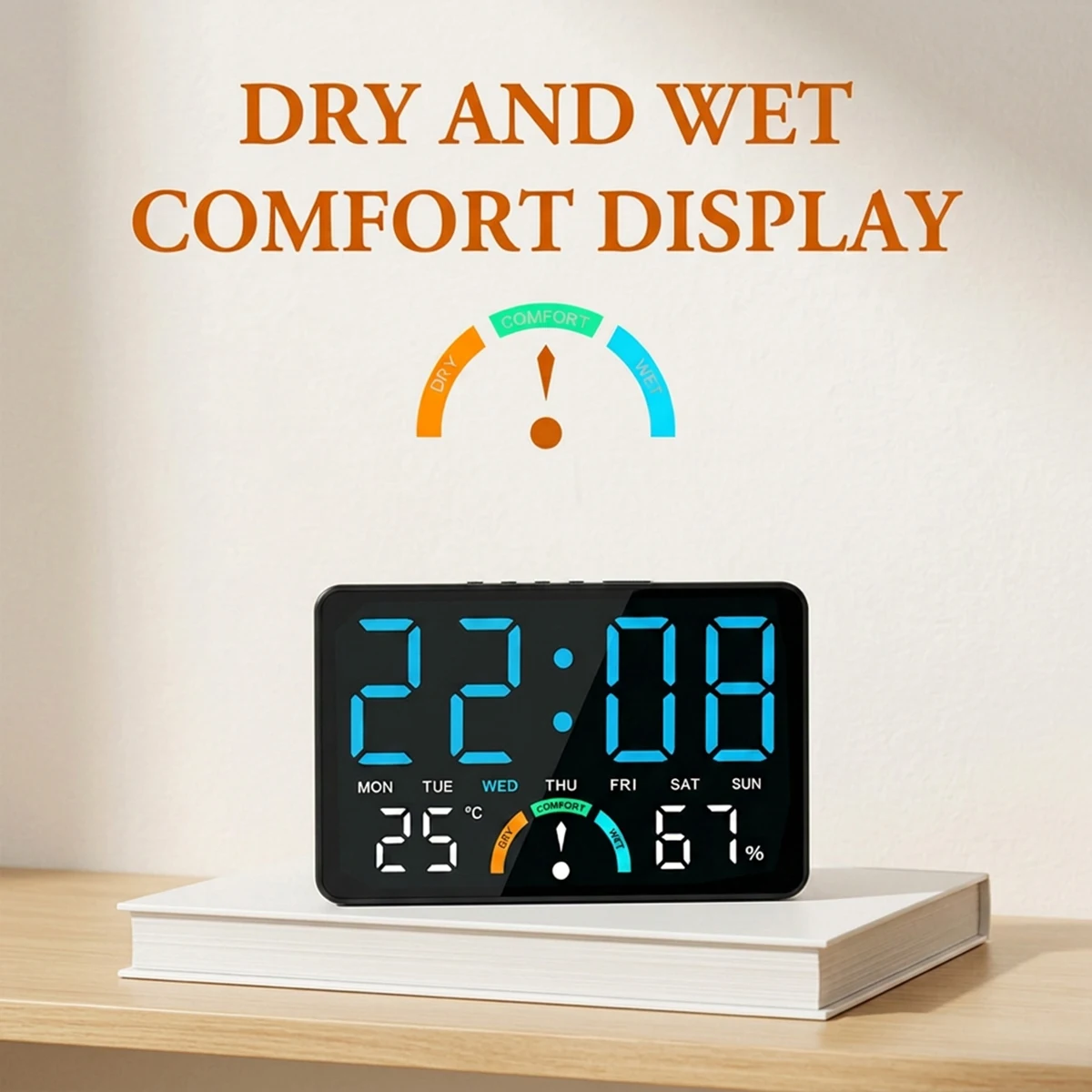 Nieuwste digitale klok LED-wek - Led Desk Clock recensie en prijs