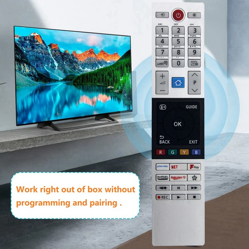 Mando a distancia de repuesto para TOSHIBA SMART LED TV, Control remoto, CT-8560