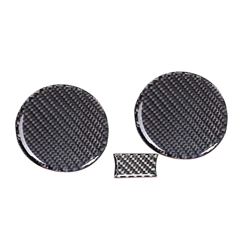 Car Soft Carbon Fiber Water Cup Insert Holder Mat Cover Trim per Honda Civic