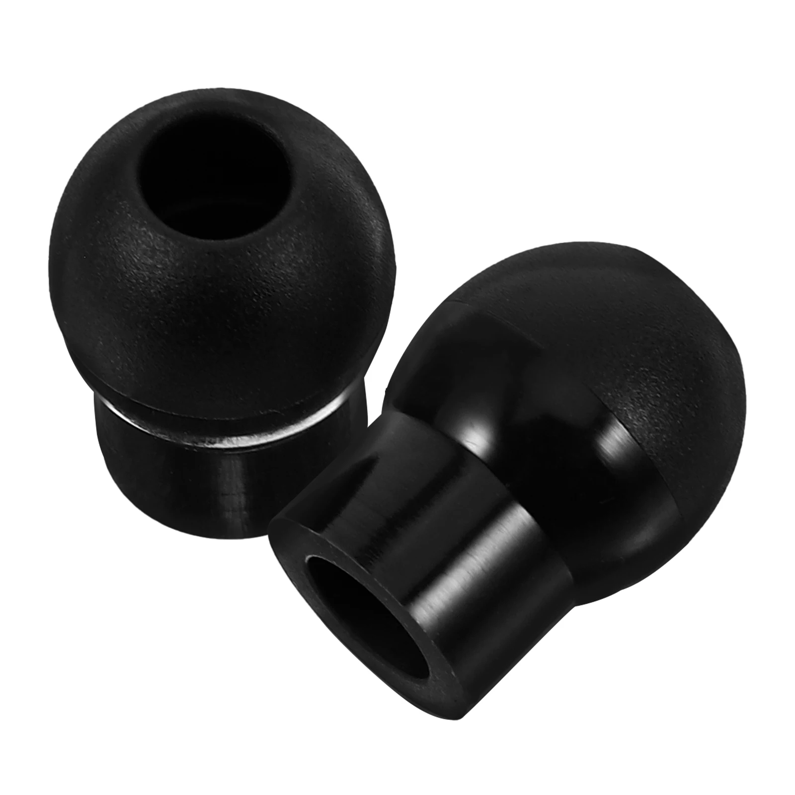 

Stethoscope Earplugs Black Silicone Replacement Parts 1 Pair Soft Comfortable Medical Teaching Tools Accessories