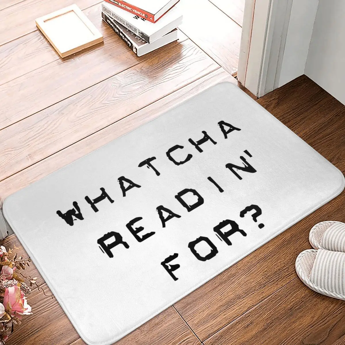 Bill Hicks Whatcha Readin F1 Non-Slip Carpet Doormat Bedroom Bathroom Mat Entrance Door Decoration Rug