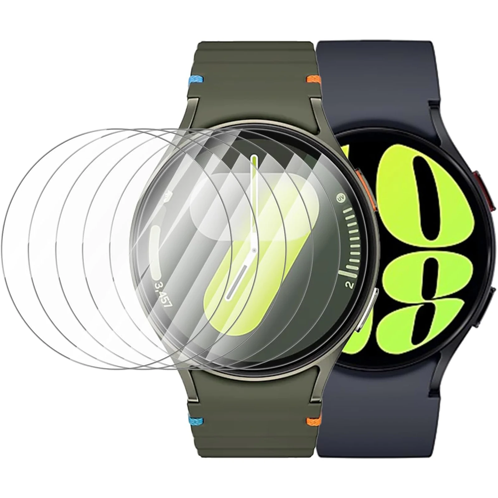 Glass Protective Film For Samsung Galaxy Watch 7 Ultra 6 5 4 Screen Protector Samsung series 40mm 44mm 45mm 46mm 47mm 42mm 43mm