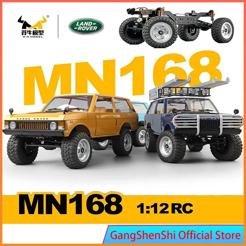 

MN168 New 1:12 First Generation Range Rover Rc Remote Control Vehicle All Terrain Crossing Climbing Vehicle with Door Bridge