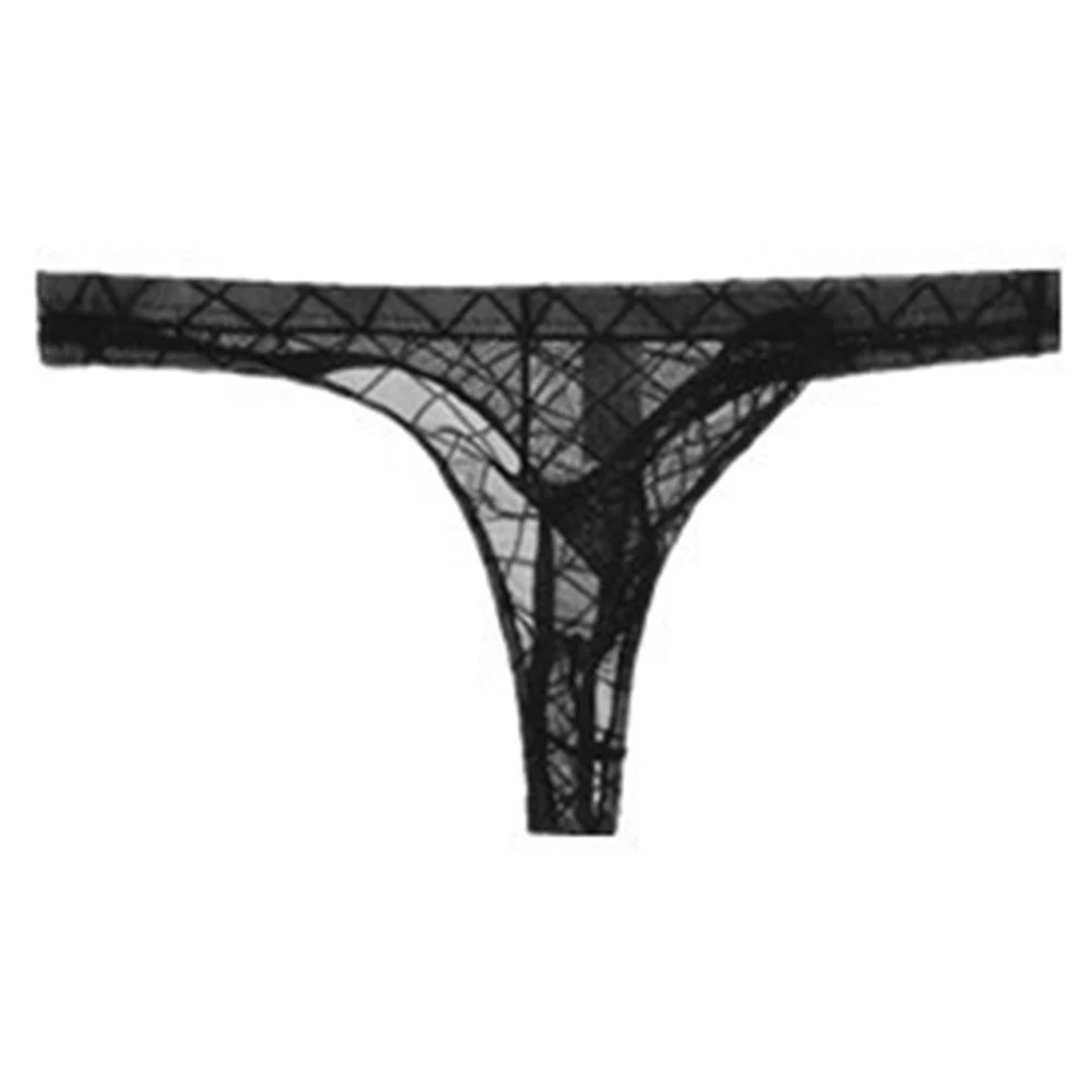 ملابس نوم للرجال سراويل داخلية قابلة للتنفس على شكل حرف T تنطبق على مقاسات M-2XL الليلية بطول منتظم لملابس النوم