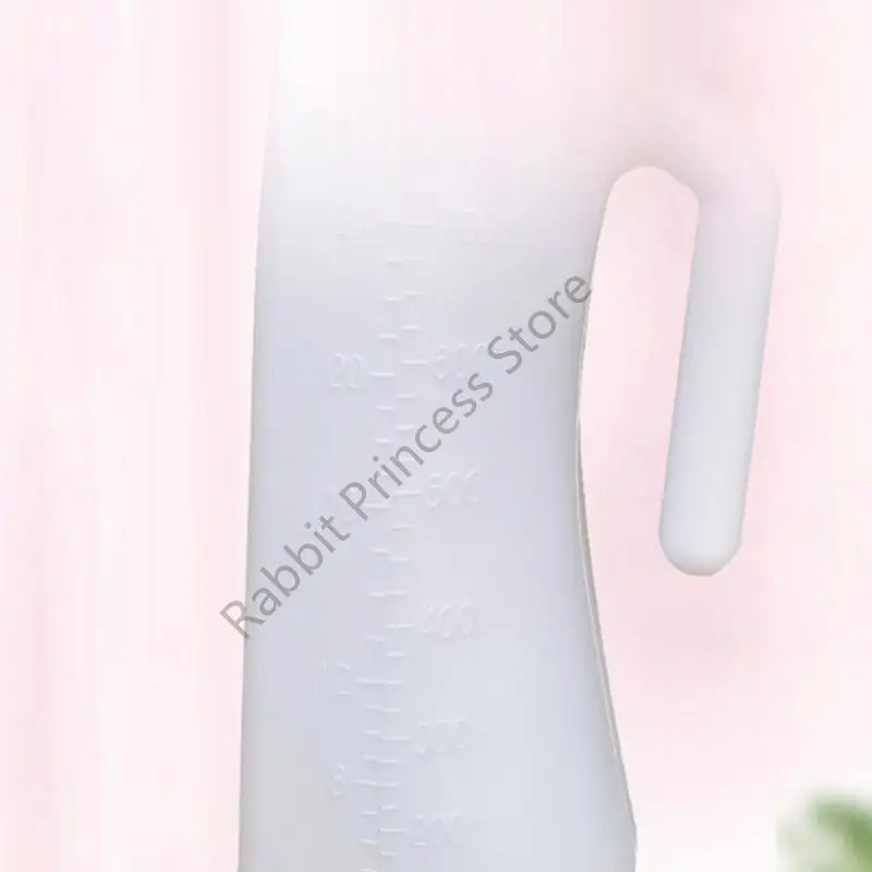 

BX0F Portable Female Urinal,Urine Bottle Women Urinals 1000ml Plastic Pee Bottles Emergency Toilet for Womens Girls Gifts