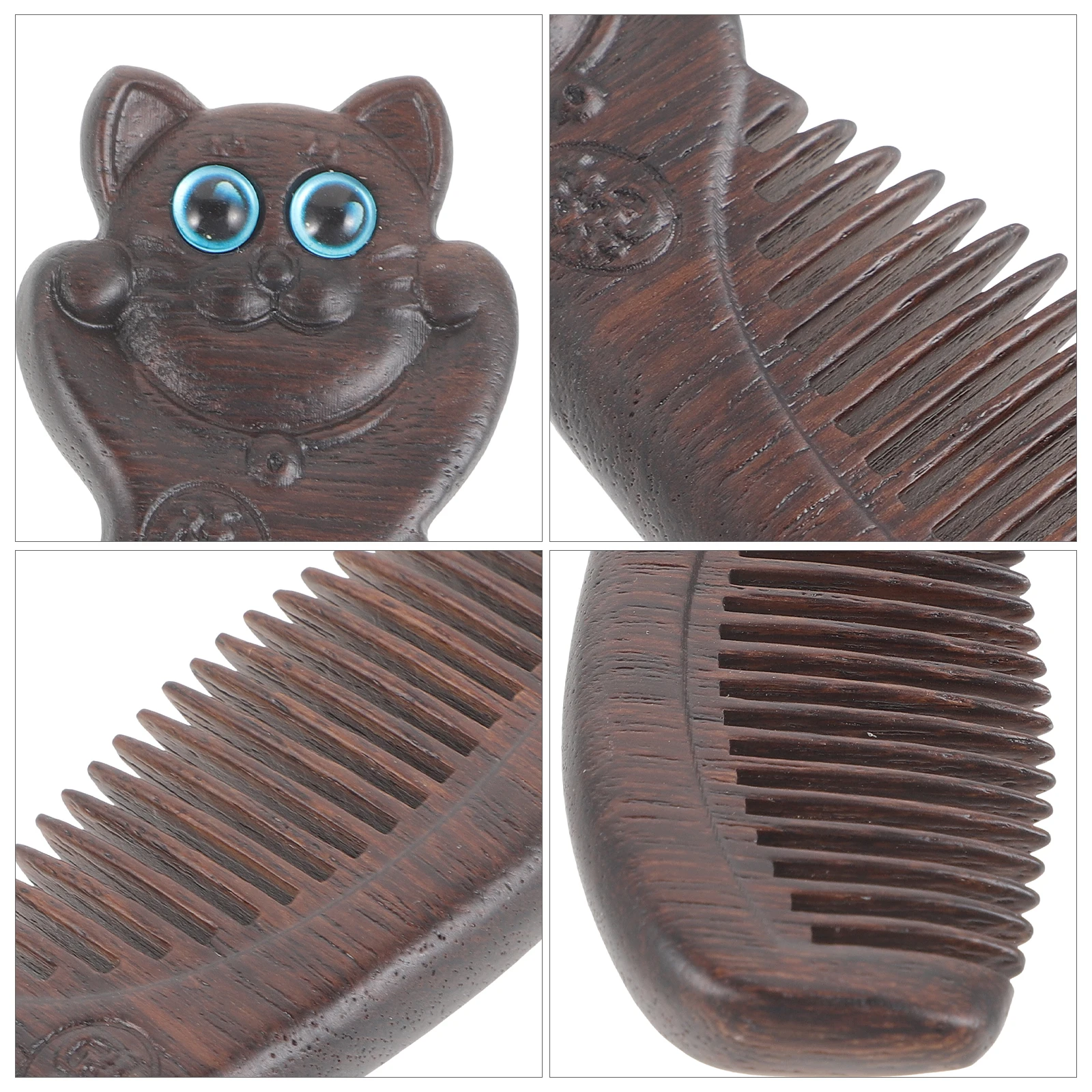 

Wooden Wide Tooth Comb No Static Detangler Scalp Care Long Short Curly Straight Hair Wooden Comb Wood Combs Combs for Men