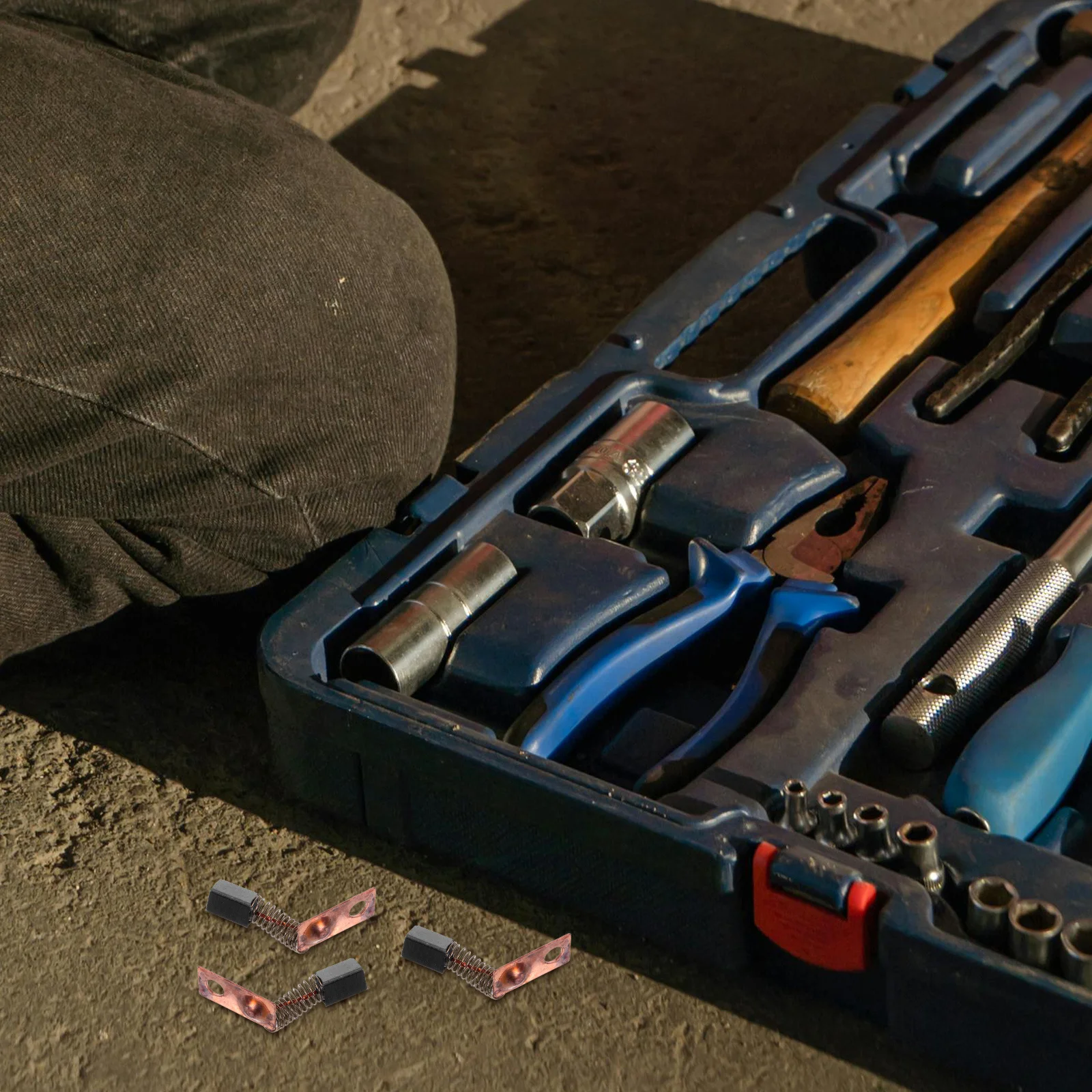 5Pairs Carbon Brushes for Power Tools Electric Motor Replacement Hand Drill Accessories Set Brush Motor Drill Set