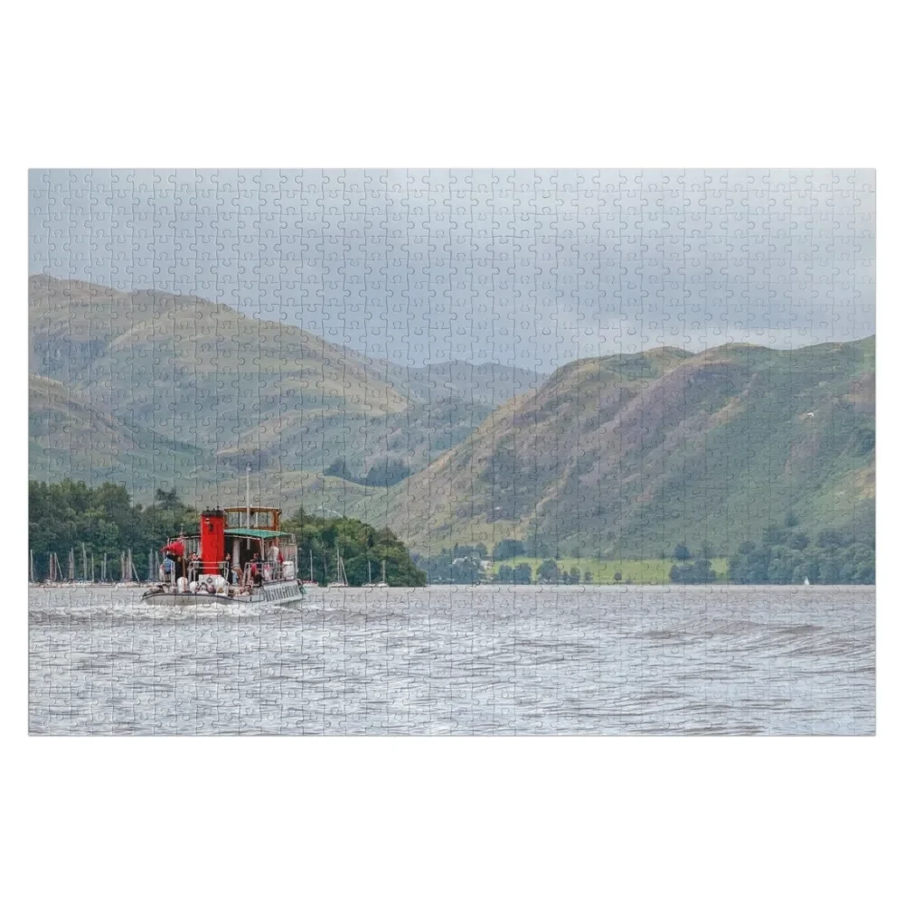 

Ullswater Steamer Leaving Pooley Bridge Jigsaw Puzzle Customized Kids Gift Custom Child Gift Puzzle