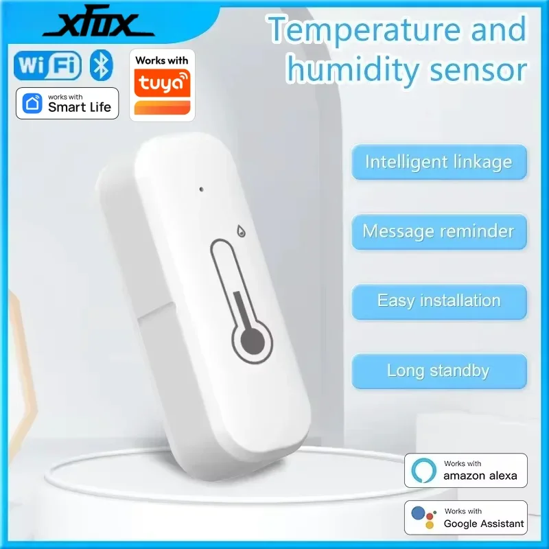 Smart Wifi Temperature and Humidity Sensor Device