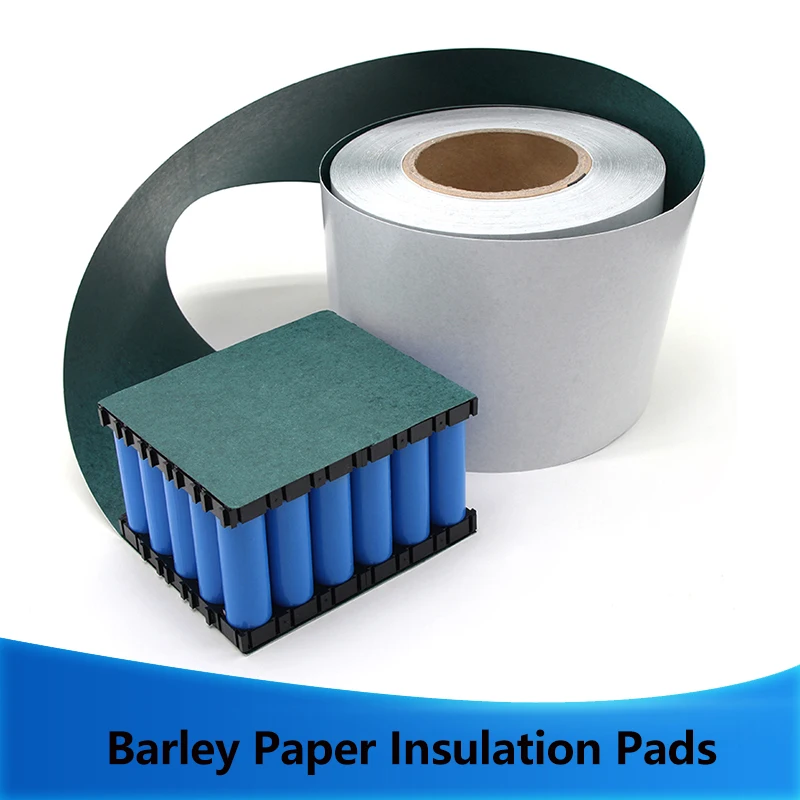 1/3/5M 18650 Barley Paper Insulation Gasket Green Pack Cell Li-ion Battery Adhesive Glue Fishing Tape Insulated Isolator Pads