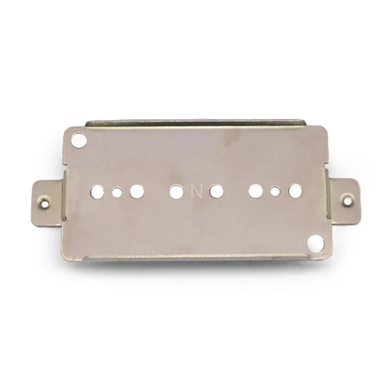 2Pcs Kupfer-Nickel Legierungen 6-String Pickup Grundplatte Humbucker Kupfer Grundplatte 50/52MM Elektrische Gitarre Pickup Grundplatte teile