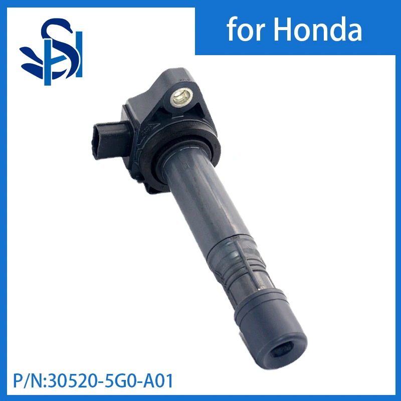 

30520-5G0-A01 Ignition Coil Fit For Honda Accord 14-17 Crosstour TF 3.0L 10-18 Acura Legend MDX RDX RLX TLX 3.5L 305205G0A01