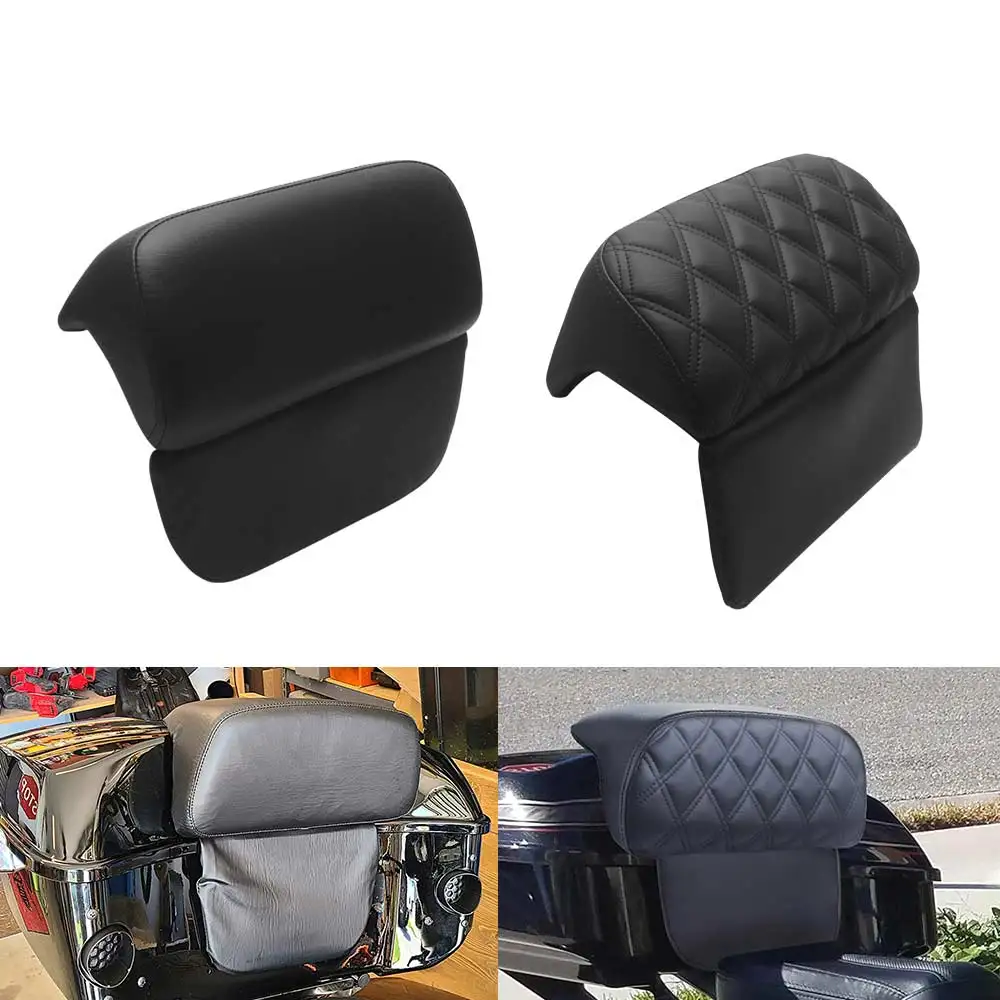

High Quality Trunk Backrest Pads Fit For Harley Davidson Cvo Electra Glide Road Glide Road King Street Glide Tri/Ultra 2014-2026