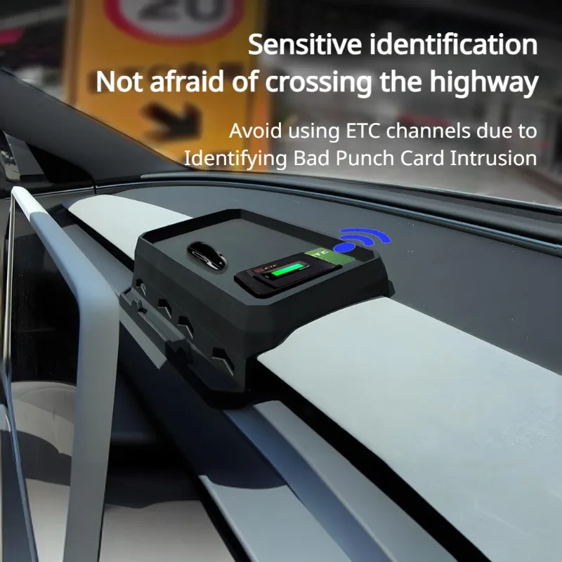 

ETC Storage Box for Tesla Model 3 Highland Model Y Juniper 2025+ Dashboard Tissue Tray Silicone Phone Holder Storage Accessories