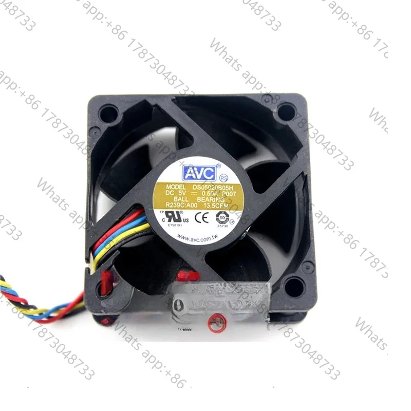 Tool PartsOriginal 5020 5V 0.50A DS05020B05H 5cm gale volume chassis server fan