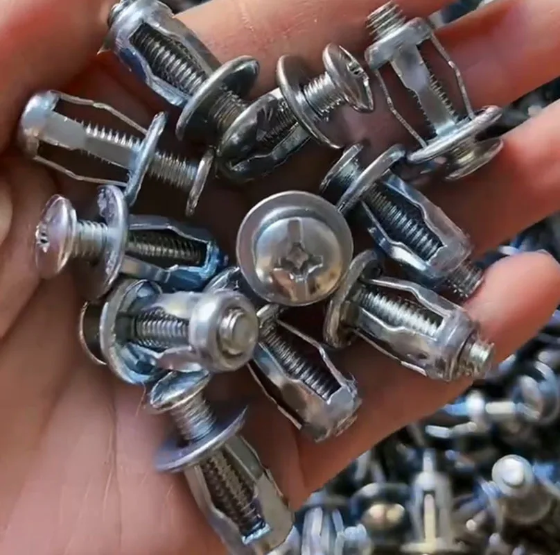 M4 M5 M6 Jack Nuts Screw Petal Screws Anchors Metal Rivet Petal Expansion Plugs Lock Bolt Board Wall Fastener Expansion Clamp