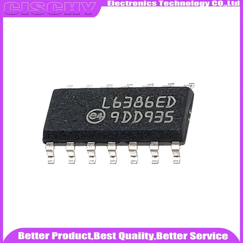 5pcs/lot L6386 L6386ED013TR SOP14 L6386ED L6386D L6386E SOP-14 In Stock