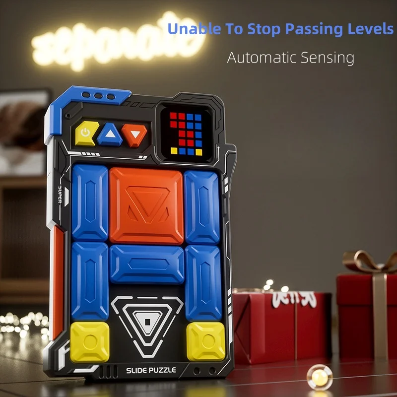 لعبة الهروب منزلق للغاية لعبة تململ محمولة 500+ تحديات لعبة الدماغ المغناطيس التلقائي التفكير المنطقي هدية للأطفال