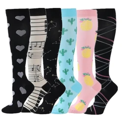 Compression Socks Men Women Running Football Cycling Gym Sports Socks Medical 20-30mmmHg Varicose Vein Swelling Pregnancy Socks