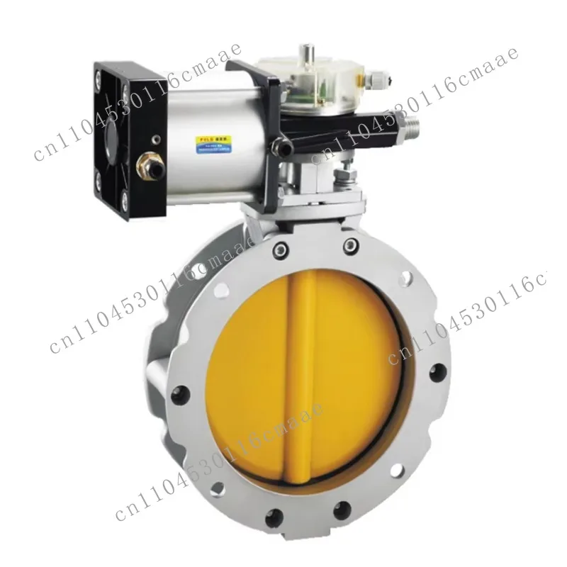 Double Acting/single Acting Pneumatic Butterfly Valve for Water Use PN10/PN16 At Room Temperature