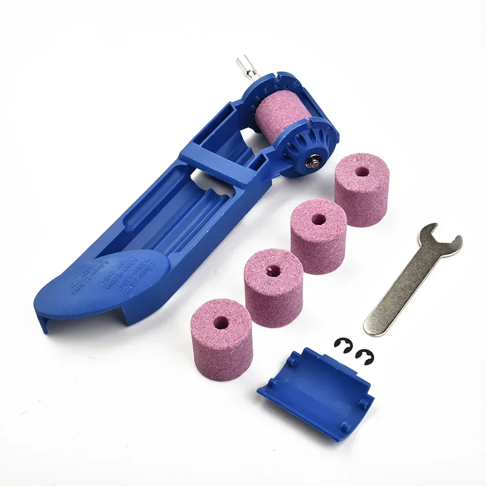 1 Set Corundum Grinding Wheel Drill Bit Sharpener Titanium Drill Portable Drill Bit Powered Tool Parts Drill Accessories