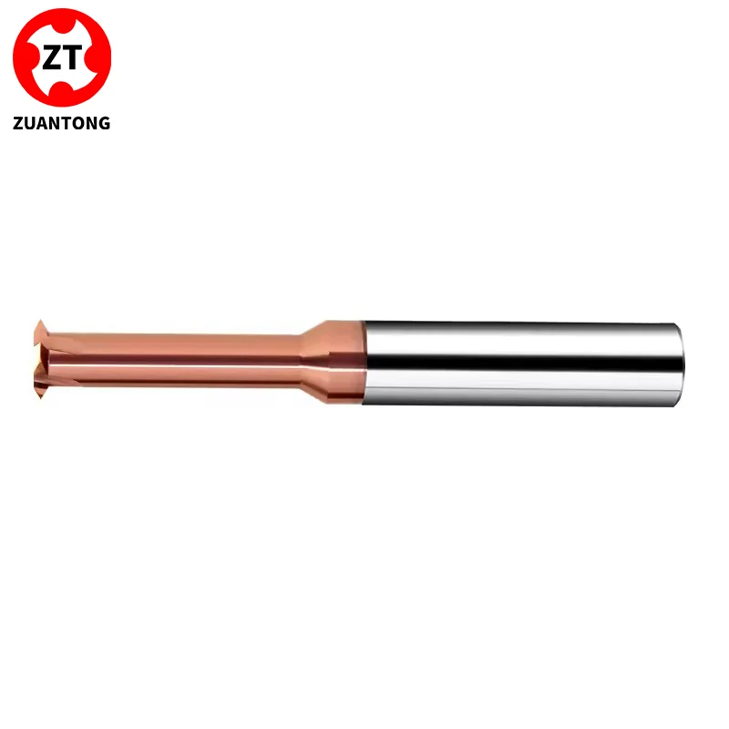 ZUANTONG CNC Machine Solid Carbide Single/Three/Thread Tooth Thread Milling M1 M2M3M3.5 M4 M5 M6 M8 M10 M12 M14 M16 M18 M20-M24